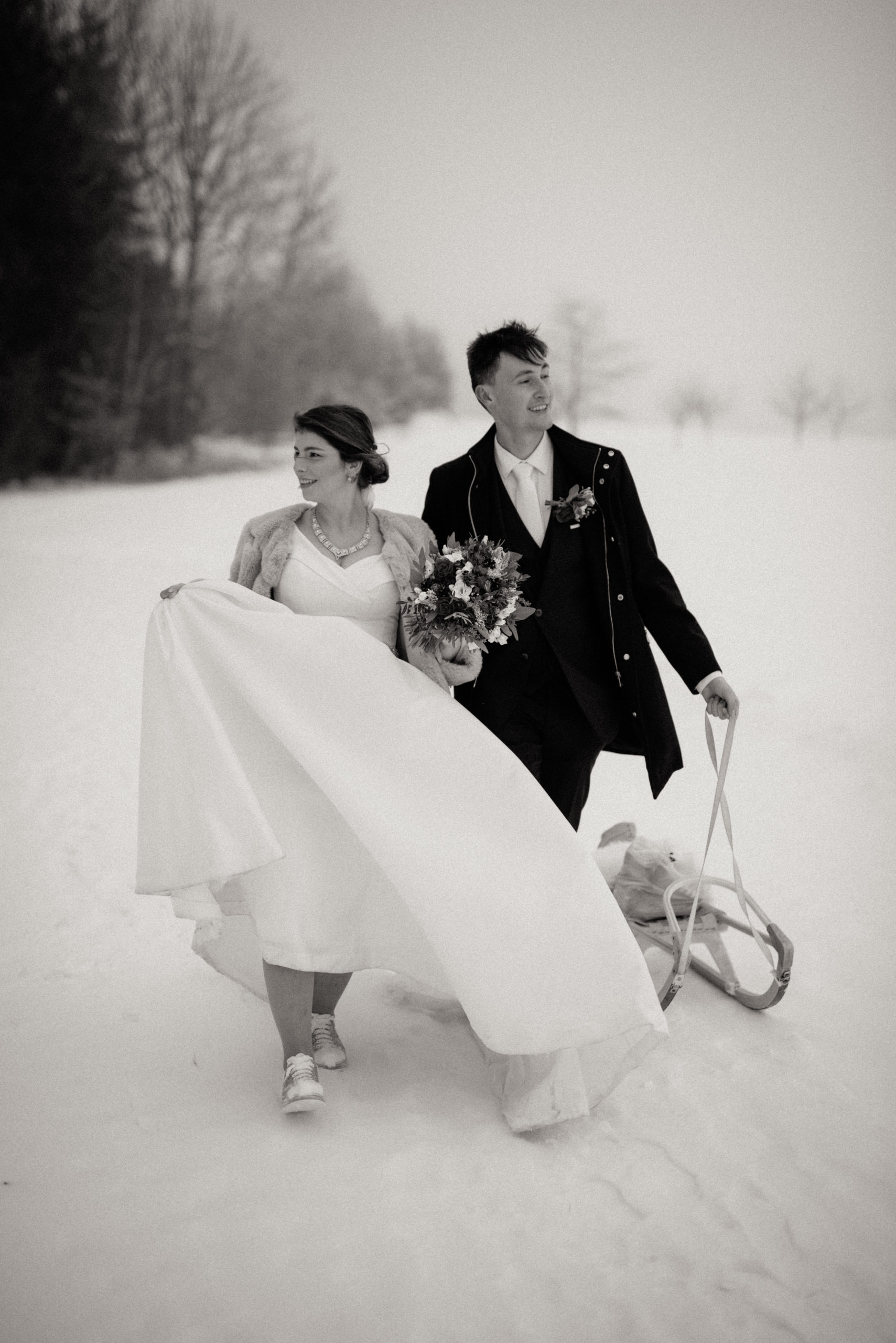 Zimní svatba Brno Vysočina